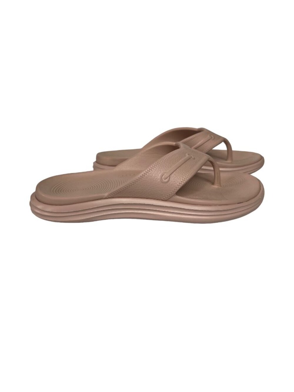 Sperry Thong Flip Flop Sandals Womens Size 6 Pink Rubber Summer Casual